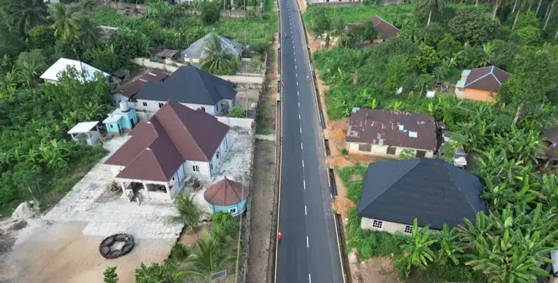 After: 15.8km Ikot Esu to Azumini Road