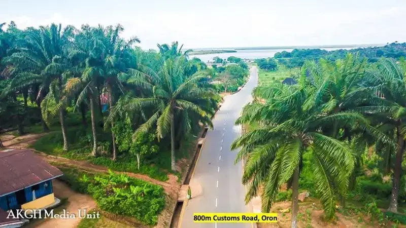 1.53km internal roads in Ikot Urom