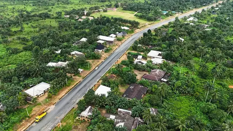 Ikot Ekpene Udo to Ofriyo road
