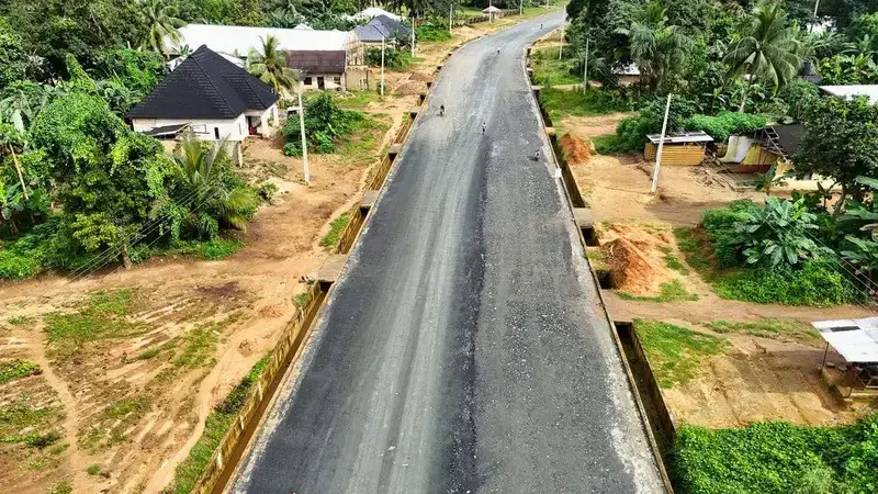 Ikot Ekpene Udo to Ofriyo road