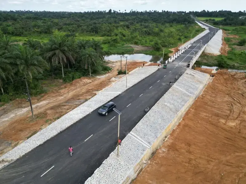 Ikot Eyo - Edem Idim Okpot - Mbiekene - Nnung Obong - Ikot Ntung roads with bridge
