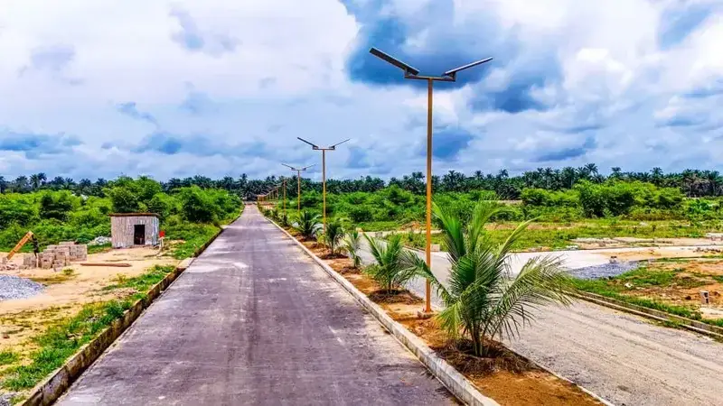 Internal roads in Ibom Model Farm