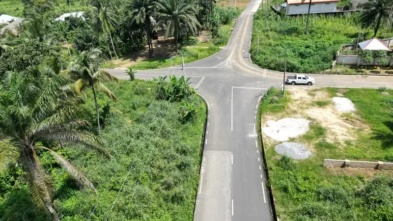 10.519km Mkpat Enin, Ikot Ubo, Ikot Ntot, Nkikara Road