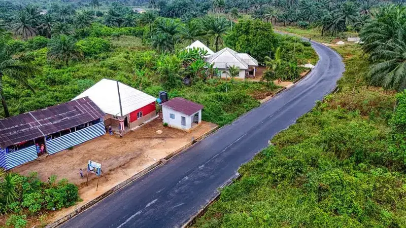 Amanyam community roads (Aba Road-Ibong Ikot Akan-Mbiaso)
