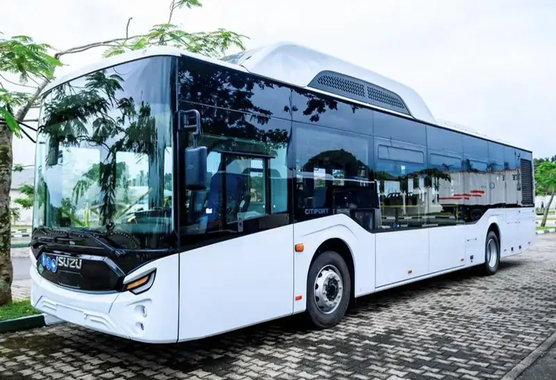 Arrival and inspection of the first batch of CNG buses in Uyo