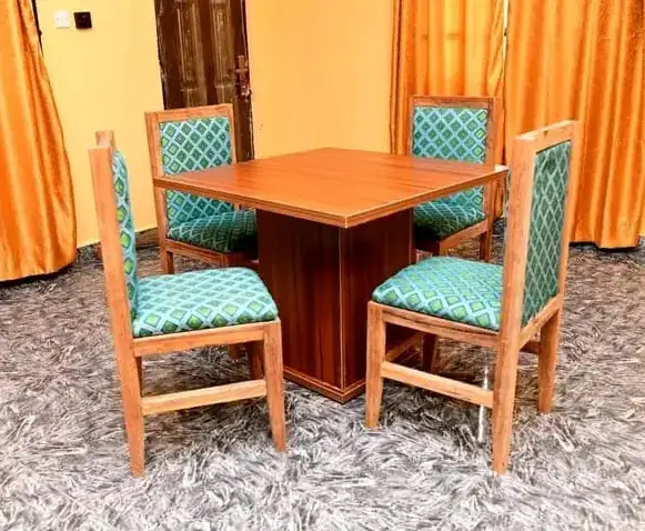 Furnished sitting room inside an ARISE Compassionate Home in Eastern Obolo.