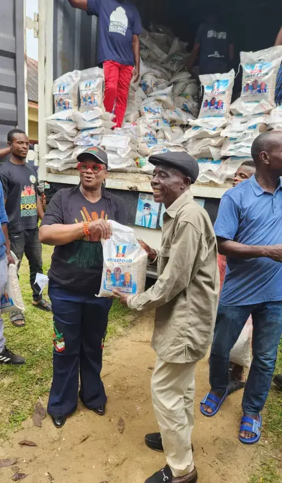 ARISE food distribution to vulnerable residents