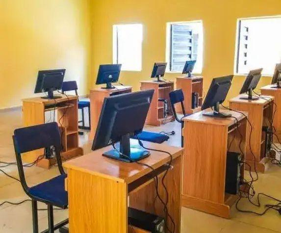 Computer room, St. Ignatius Model Primary School