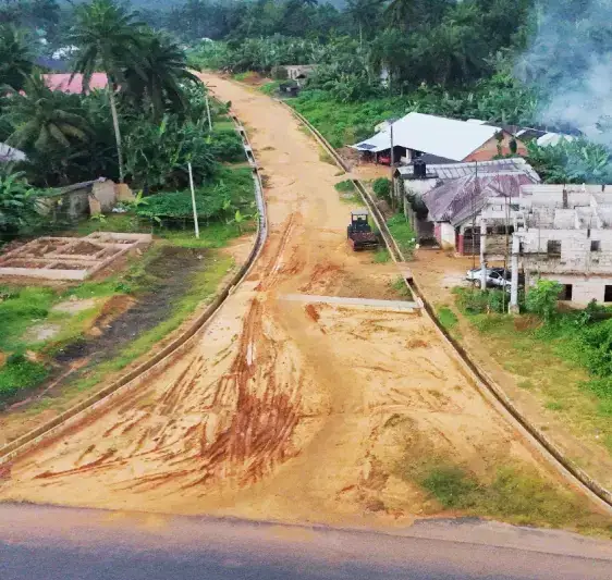 Midim Atan-Ikot Imonte Road with 30 metre bridge