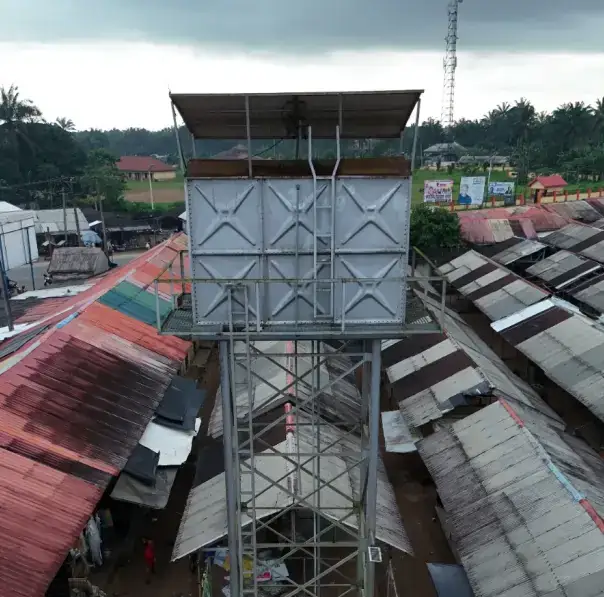 Solar-powered water project, Eka Offiong Market