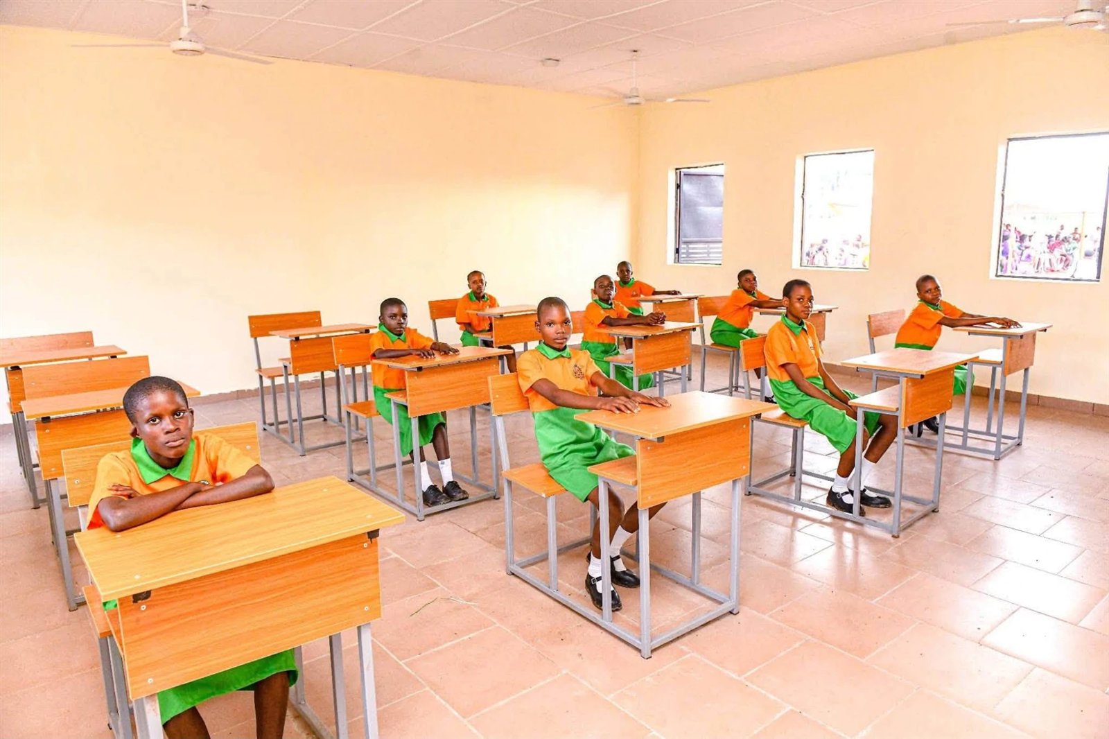 A classroom