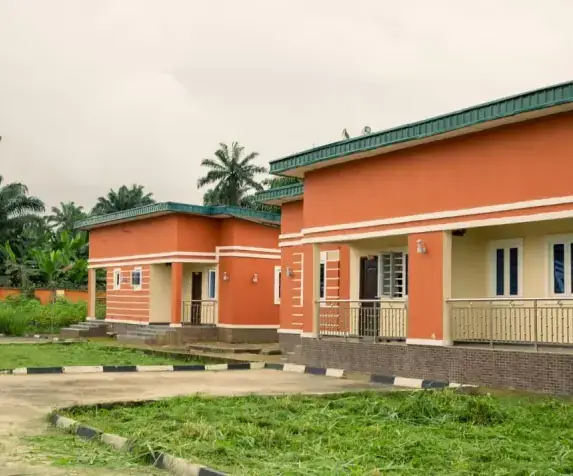 Second block at the Model Health Centre, Abiakana