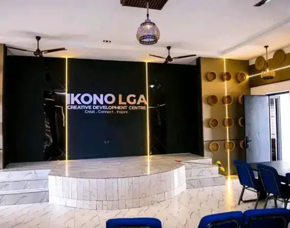 Lobby of the Ikono Youth Development Centre