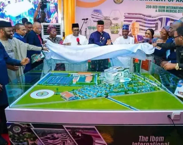 Unveiling of the Ibom Medical City project model