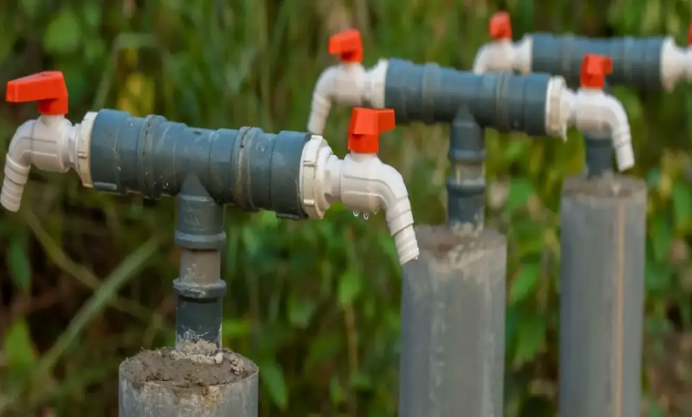 Standpipe taps at the solar-powered water facility, Ikot Iyire Akama