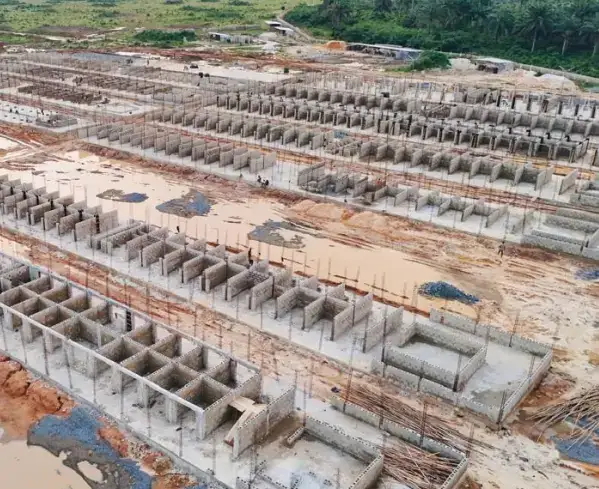 International Market, construction in progress