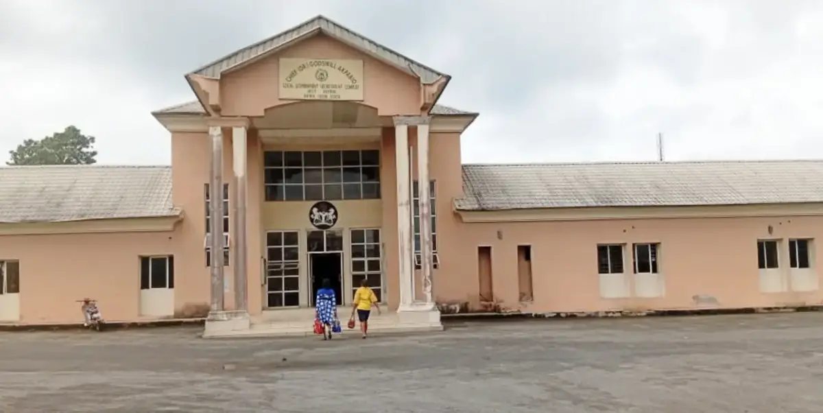 The Local Government Secretariat Complex in Ikot Ekpene