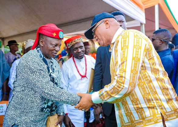 Flag-off of the dualisation of the Orukim-Unyenge road, Mbo, 14 February 2024
