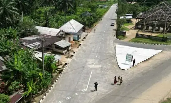 Junction on the Ikot Eyo - Edem Idim Okpot - Mbiekene - Nnung Obong - Ikot Ntung roads