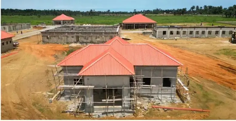 Ongoing construction at the Police Counter Terrorism Unit