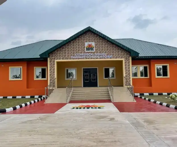 St. Patrick Model Primary School, Nto Ide, entrance