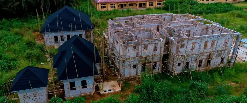 Executive Chairman's Lodge site, aerial view