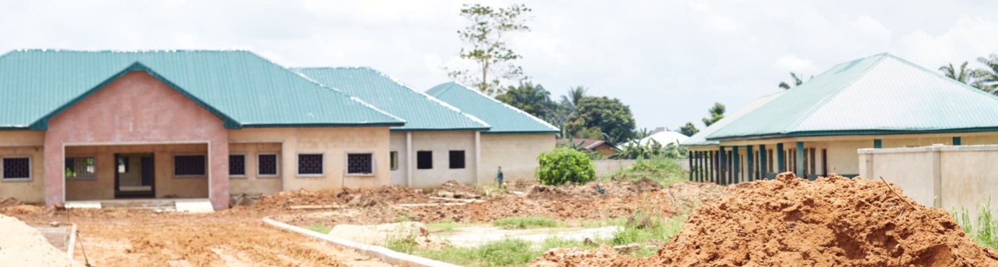 Classroom blocks at the Eyonsek school site