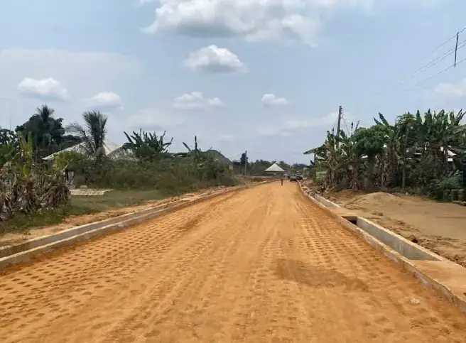 Adadia - Esuk - Odu Road, with jetty