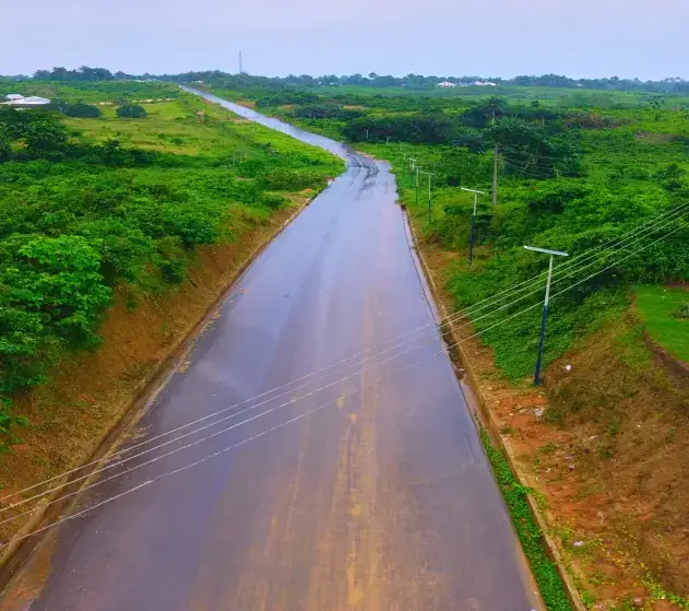 Internal roads, Mbiaya Uruan