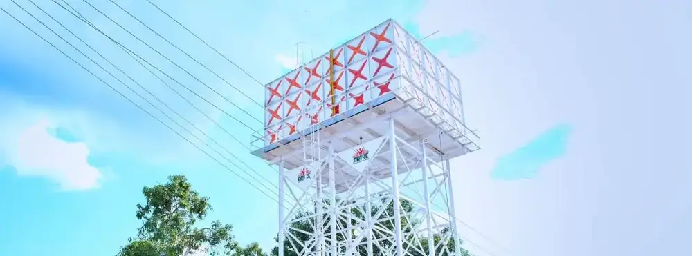 Solar-powered water facility, Issiet Ekim