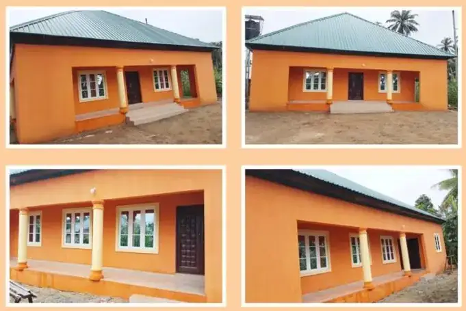 Three-classroom block and solar-powered water, Elei village