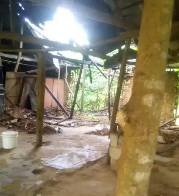 Before: ARISE Compassionate Home, Mbak Apan Ekpenyong beneficiary, Uyo