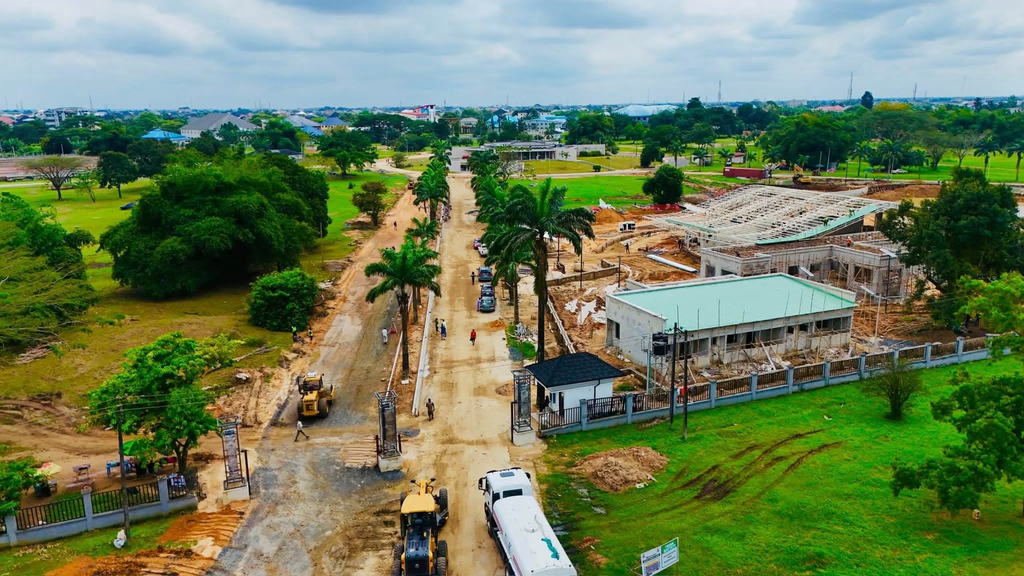 Unity Park upgrade and Ibom Kitchen